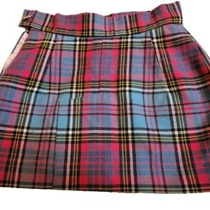 Vivienne Westwood rare and iconic Tartan Skirt from 1993 "Anglomania" KATE MOSS